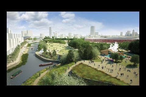 Olympic park site